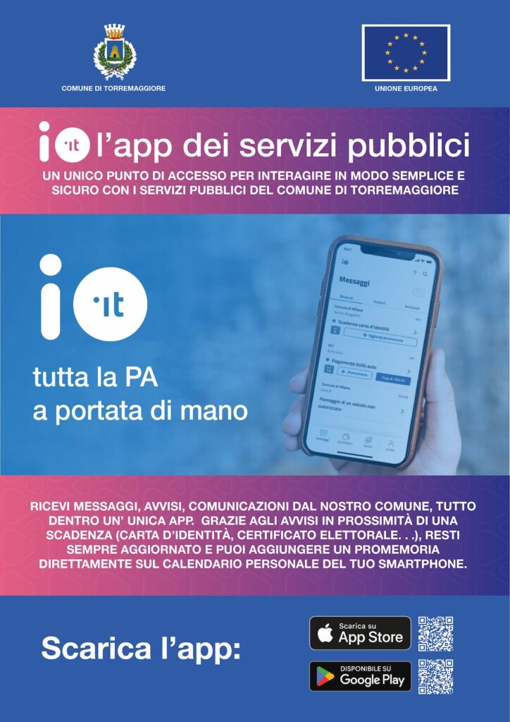 IO l’app dei servizi pubblici